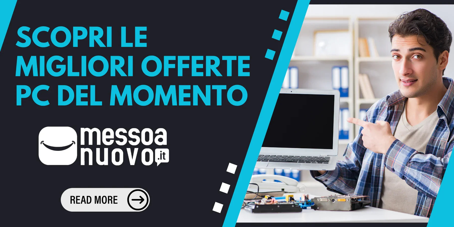 **Alt text (Italiano):** Scopri le migliori offerte PC del momento su Messoanuovo.it