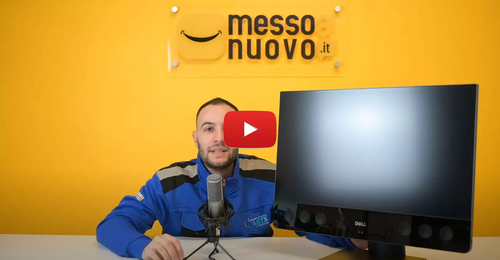 **Alt text (in Italian):**
Recensione Dell Precision 5720: workstation All-in-One per professionisti.