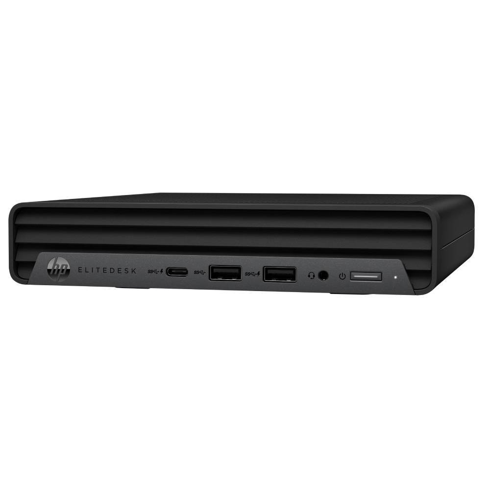 Mini PC ad alte prestazioni Intel i5 - HP EliteDesk 800 G6 con porte USB frontali e design compatto ideale per ambienti professionali.