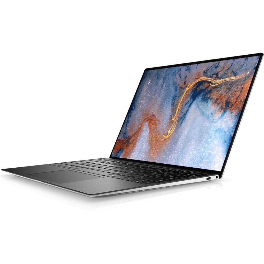 Notebook Dell XPS 13 4K con schermo ultra-sottile e design elegante, Intel i5 e RAM 16GB, perfetto per uso professionale e creativo.