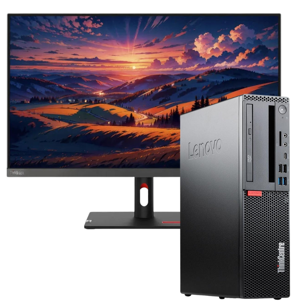 Lenovo M720s-Bundle | Intel Core i5-8400 | RAM 16GB | SSD 512GB | 27" ThinkVision S27i-30 FullHD FreeDOS-Monitor