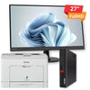 Bundle Ufficio con Lenovo PC, include Mini PC Lenovo M920q, monitor 27'' FullHD e stampante Epson AL-M300. Soluzione ideale per smart working. Bundle Ufficio con Lenovo PC, include Mini PC Lenovo M920q, monitor 27'' FullHD e stampante Epson AL-M300. Soluzione ideale per smart working.