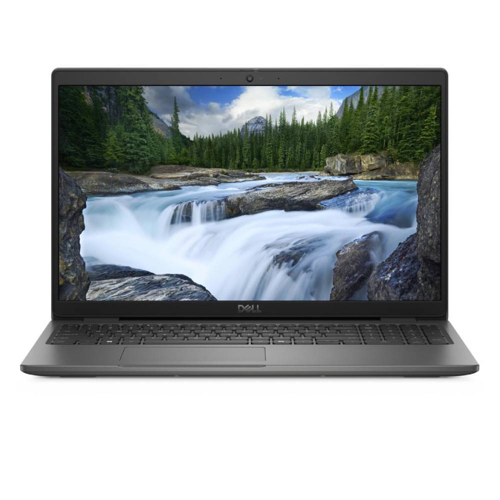 Notebook Dell Latitude 3550 i7 con display 15.6'' FullHD acceso, ideale per lavoro intensivo con 64GB RAM e SSD 1TB, design elegante e moderno.