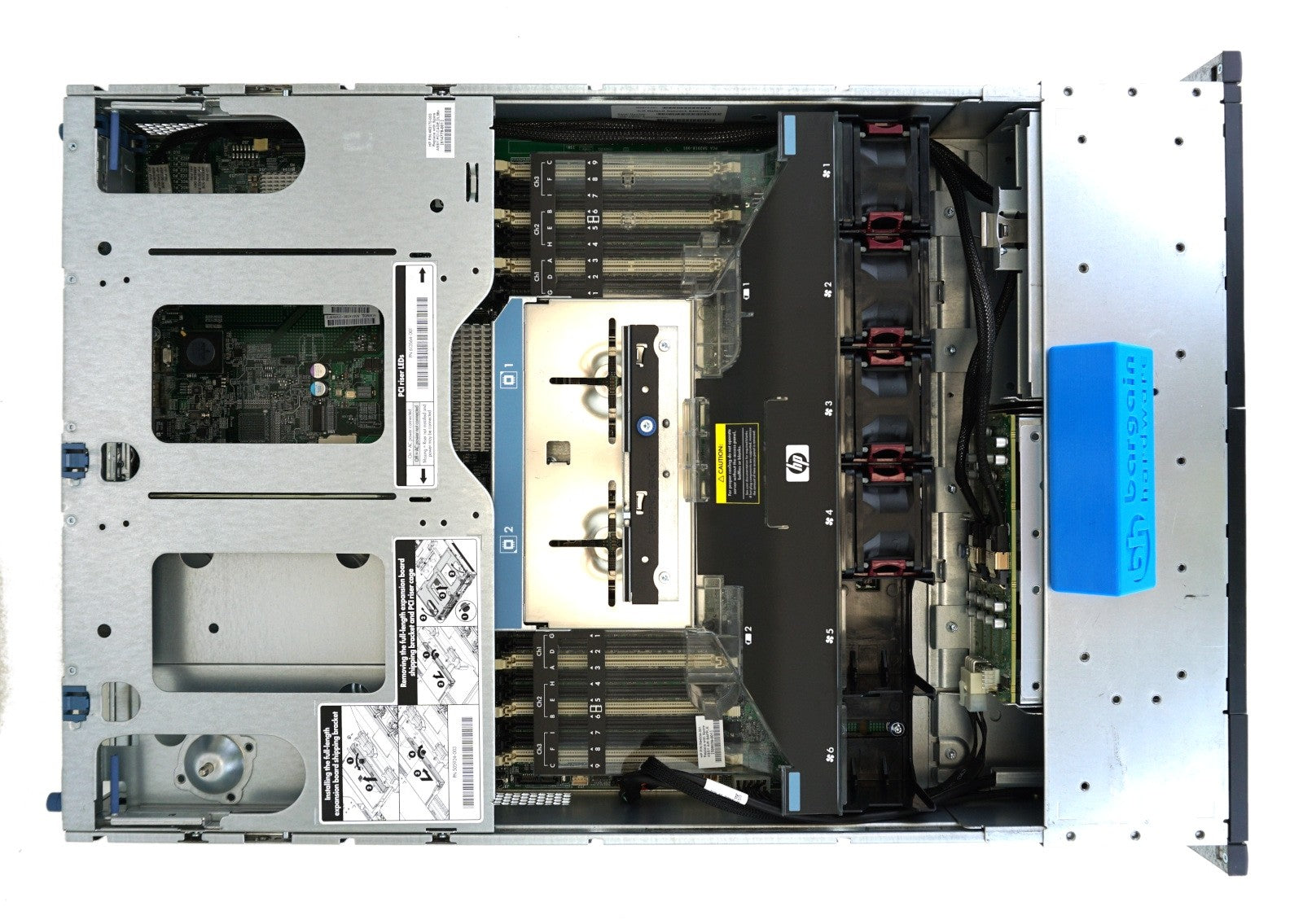 HP ProLiant DL380 G7 Server generalüberholtes 2U-Rack | 2x Intel Xeon E5620 | RAM 32GB | 8x 146GB SAS 2,5" | Windows Server 2016 Leistungsstarker und zuverlässiger Server