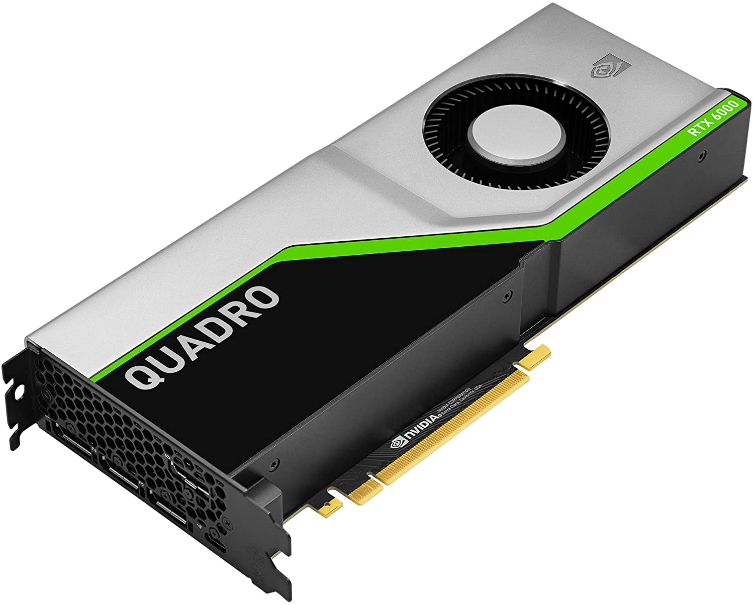 Scheda grafica Nvidia RTX 6000 24GB per workstation HP Z8 G4, ideale per rendering 3D, AI e applicazioni CAD professionali.