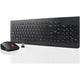 Kit tastiera e mouse wireless Lenovo in italiano incluso con il Lenovo ThinkCentre TIO24 All In One, perfetto per l'uso quotidiano.