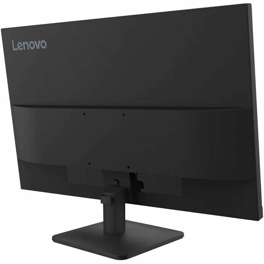 Retro del monitor Lenovo ThinkVision S27-4e 27″ con supporto regolabile e design minimalista, adatto a postazioni di lavoro moderne.