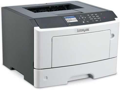 Stampante laser bianco e nero Lexmark MS510dn A4 ricondizionata, 2400 dpi, 42 ppm, con connettività USB ed Ethernet per ambienti professionali.