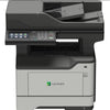 Stampante multifunzione Lexmark MX521de laser A4 monocromatica con pannello touch, stampa duplex e rete integrata, vista frontale. Stampante multifunzione Lexmark MX521de laser A4 monocromatica con pannello touch, stampa duplex e rete integrata, vista frontale.