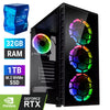 Gaming-PC Intel Core i9-11900KF | RAM 32GB | 1 TB NVMe SSD | Nvidia RTX 4060 8GB | Windows 11 Pro  Gaming-PC Intel Core i9-11900KF | RAM 32GB | 1 TB NVMe SSD | Nvidia RTX 4060 8GB | Windows 11 Pro
