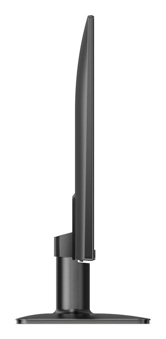 Profilo laterale del monitor Philips 27E2N1100L/00 con design sottile e supporto stabile, perfetto per scrivanie moderne.