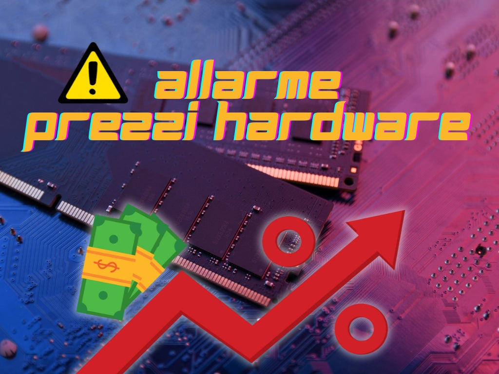 Allarme prezzi hardware, grafico di aumento prezzi RAM su scheda madre, Messoanuovo.it