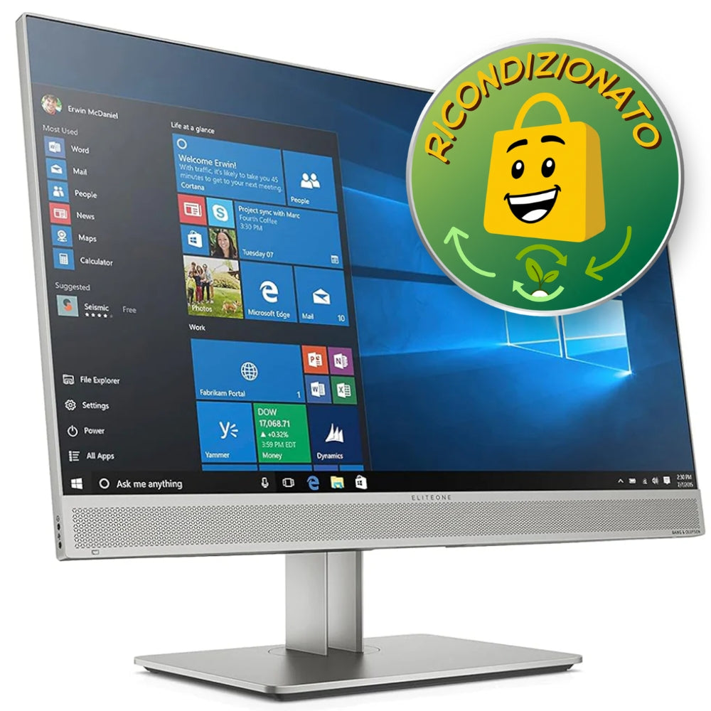 Testo alternativo:Computer all-in-one Dell con schermo widescreen, tastiera e mouse.
