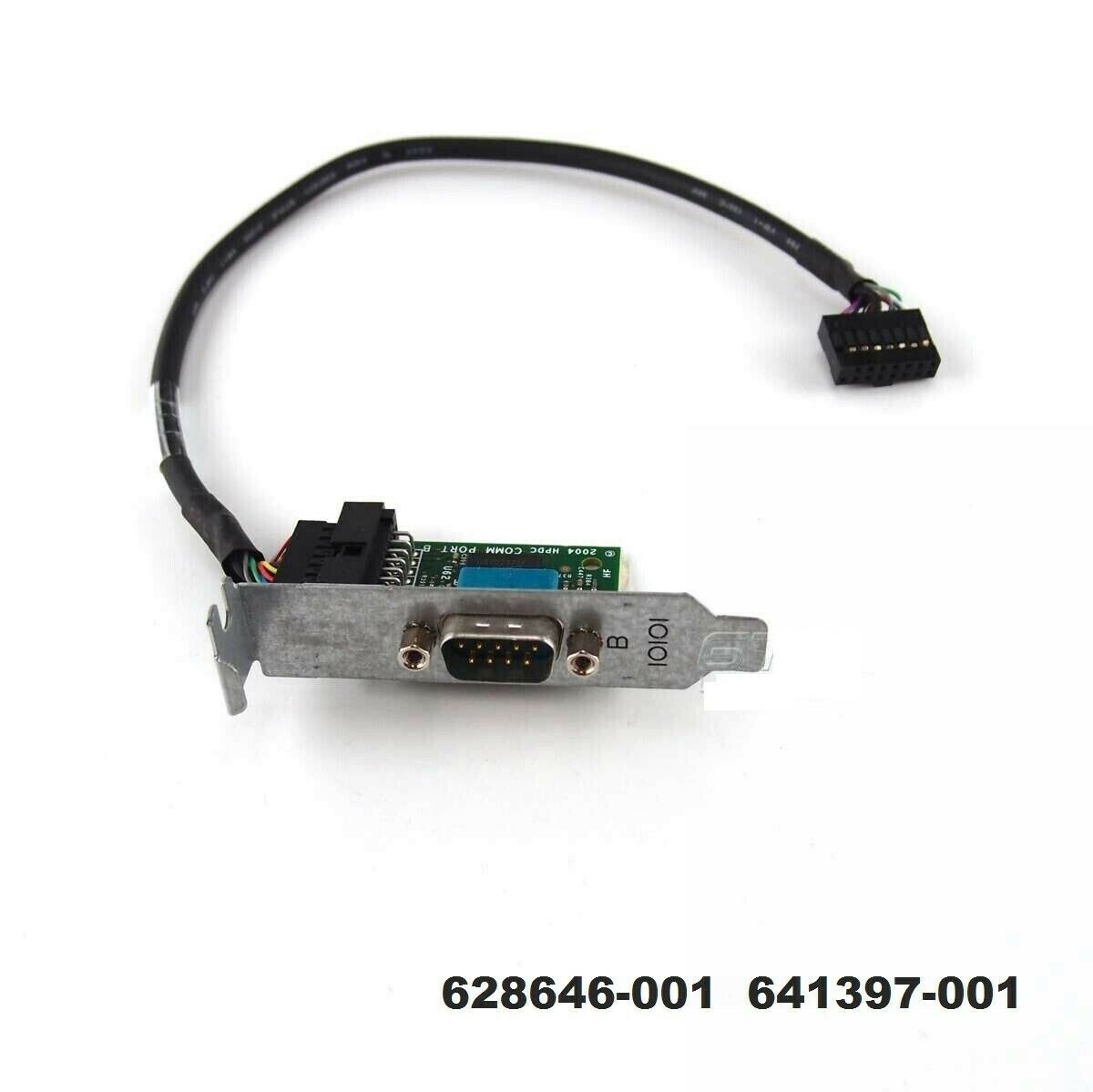 HP Adattatore porta seriale con cavo basso profilo 628646-001 641397-001 012711-001