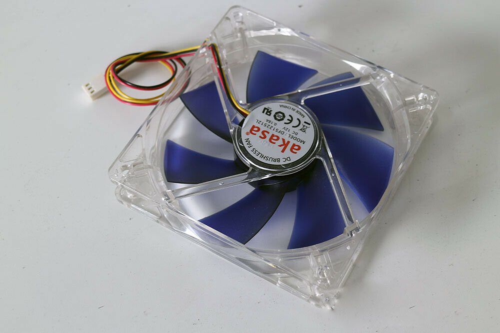 Ventola Akasa DFS122512L 120mm 12V 0.18A Case Fan 3-Pin 3-Wire