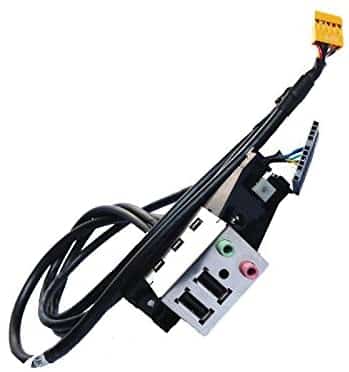 Fujitsu UQ001511A09R-R - Front Panel Esprimo P2560 P3520 P3521 2X USB Audio in/out