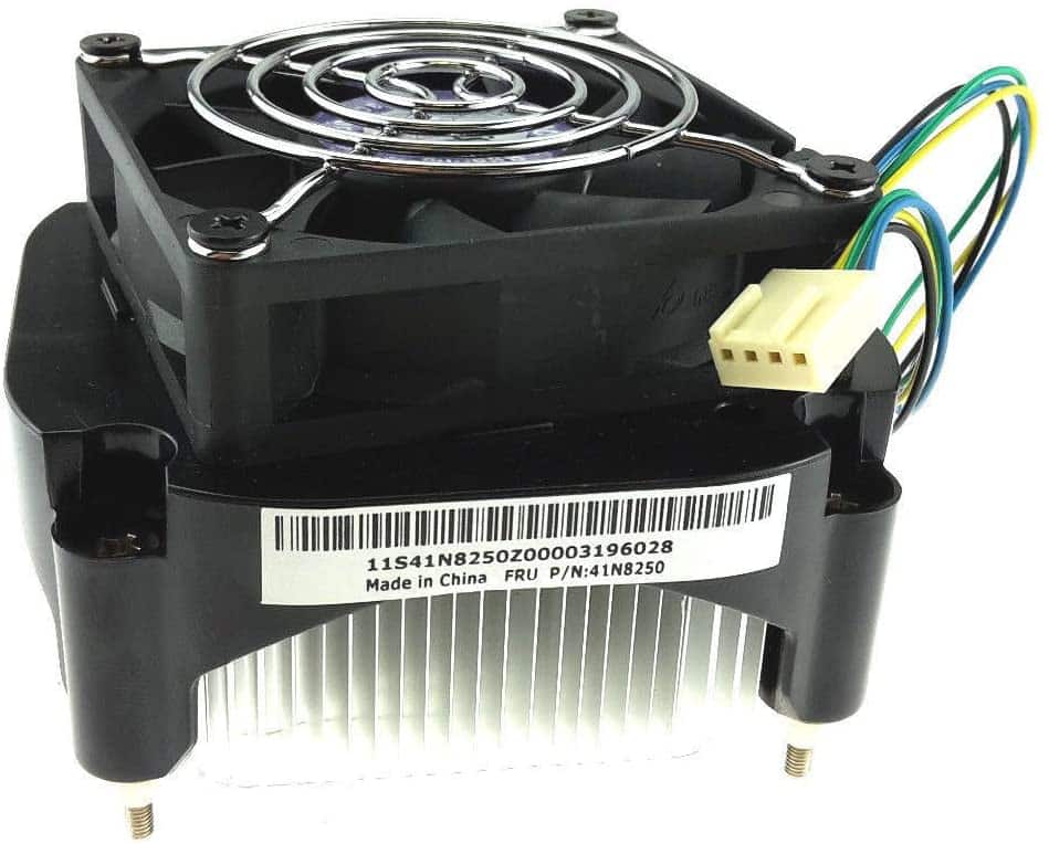 Lenovo 41N8261 Processor Cooler Fan, Cooler and Radiator - Fans, Coolers and Radiators (CPU, Cooler, ThinkCentre A55, Black, Silver)