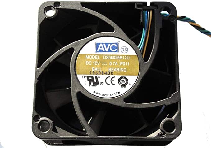 Generic 6cm DS06025B12U 12V 0.7A 4Wire AVC Cooling Fan