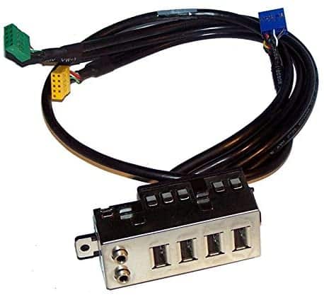 Karte Frontblende Frontblende I/O HP 577792-001 4xUSB Audio 8000 8080 8100 8200 Elite