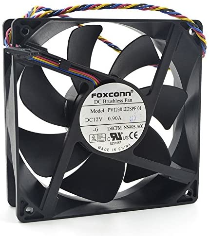 FOXCONN PV 123812 DSPF 120x120x38mm DC 12V 0.90A 4 Wire 5pin Cooling Fan