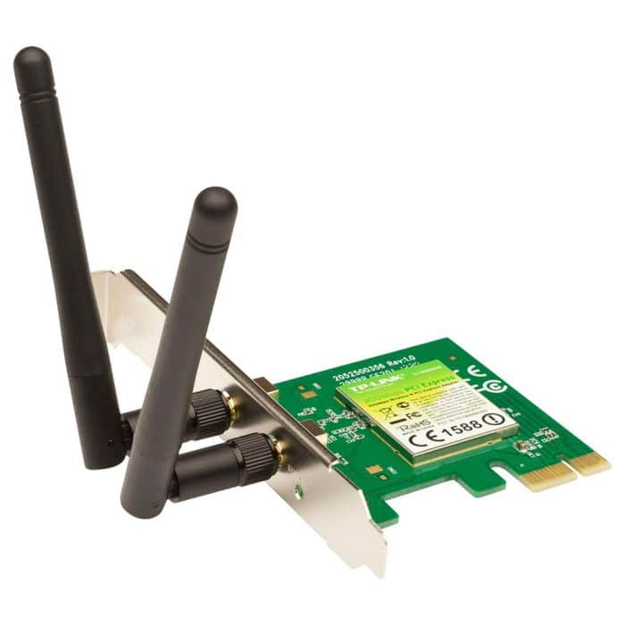 TP-Link TL-WN881ND 300 Mbps Wireless N PCI Express AdapterSenza antenne