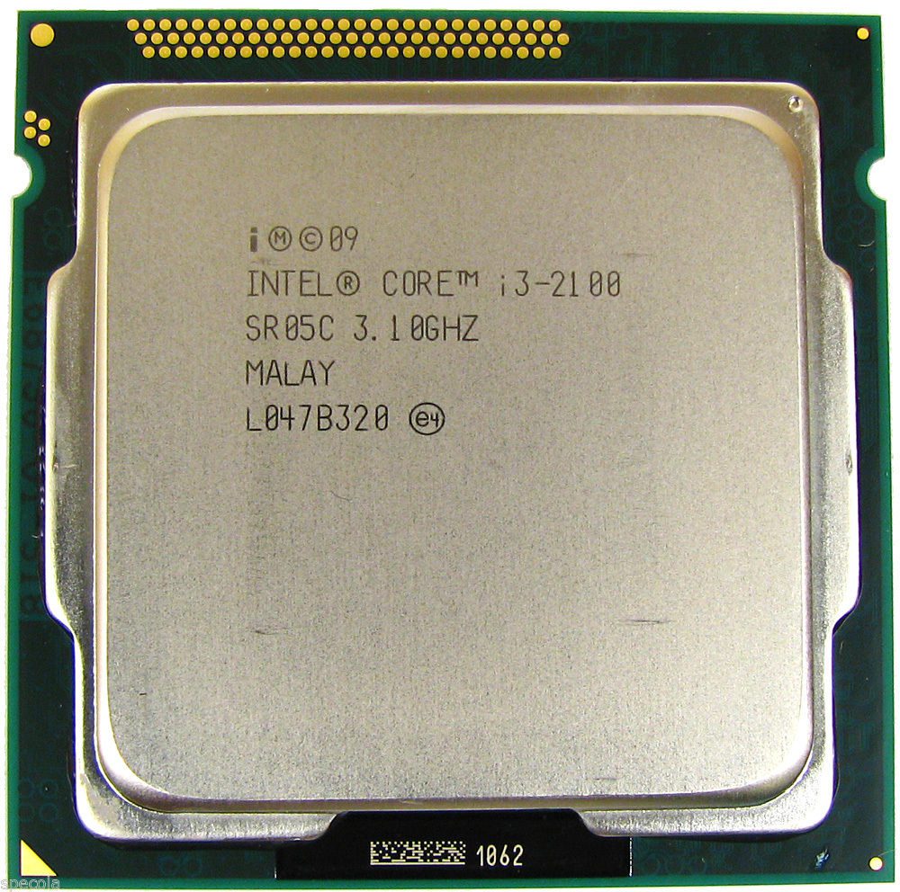 Intel Core i3-2100 – 3,1 GHz Dual-Core-CPU s.1155 CPU