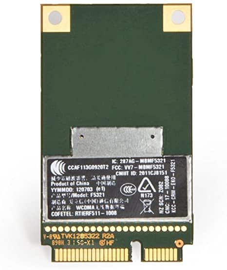 Dell E5430 E5530 E6230 E6330 E6430ATG E6530 DW5560 a banda larga mobile 3G Scheda Wireless WAN