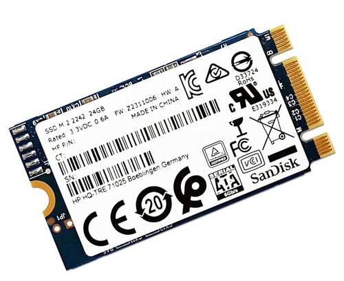 Lenovo 16200340 - 24GB 6Gb/S M.2 NGFF 2242 42mm Solid State SSD