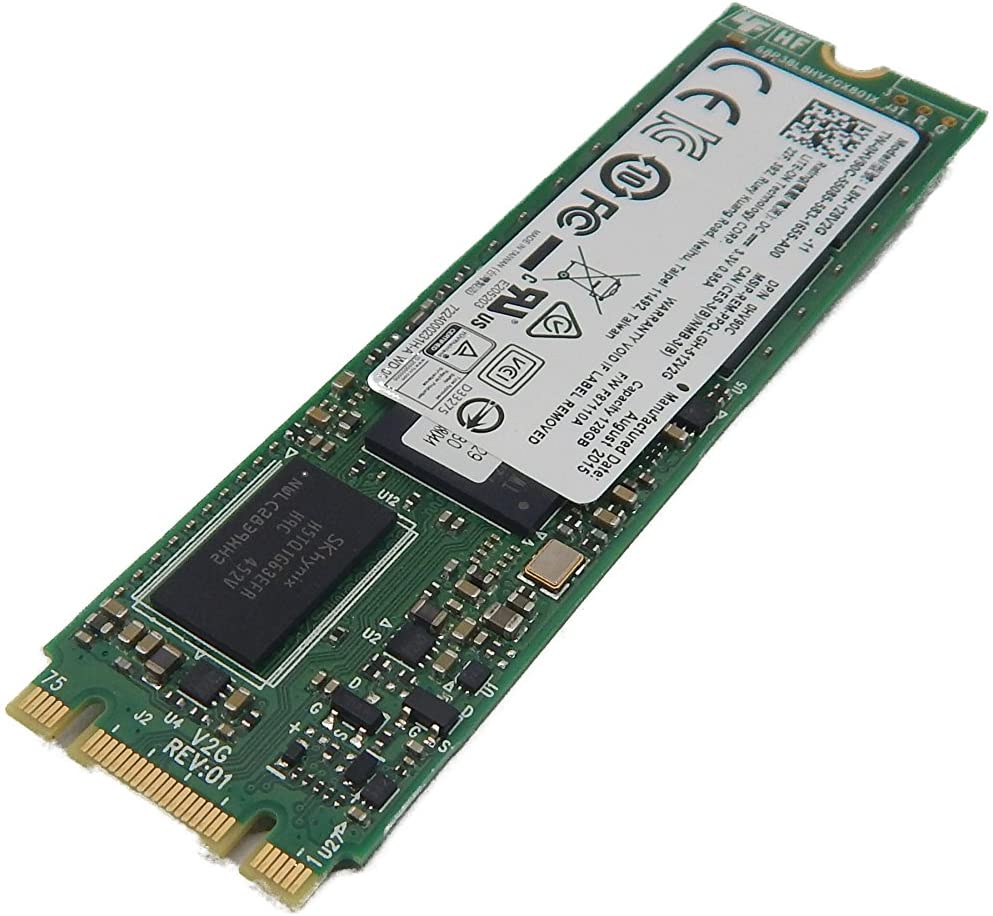Lite-On 128GB M.2 NGFF SSD Hard Drive L8H-128V2G-11 Dell P/N: 0HV90C