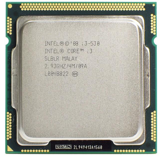 Processore CPU INTEL Core I3-530 2.93Ghz 4Mo 2.5GT/S FCLGA1156 Dual Core Slblr