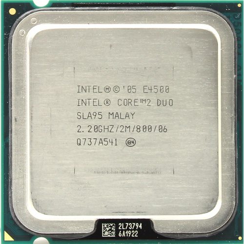 Intel Core 2 Duo E4500 – 2,2 GHz Dual-Core-Prozessor (BX80557E4500).