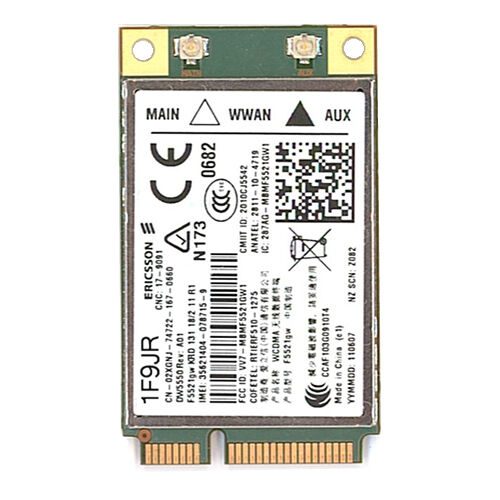 DELL WIRELESS 5550 HSPA WIRELESS WAN 3G DW5550 MINI-CARD per E5420 E6320 E6420 E6520