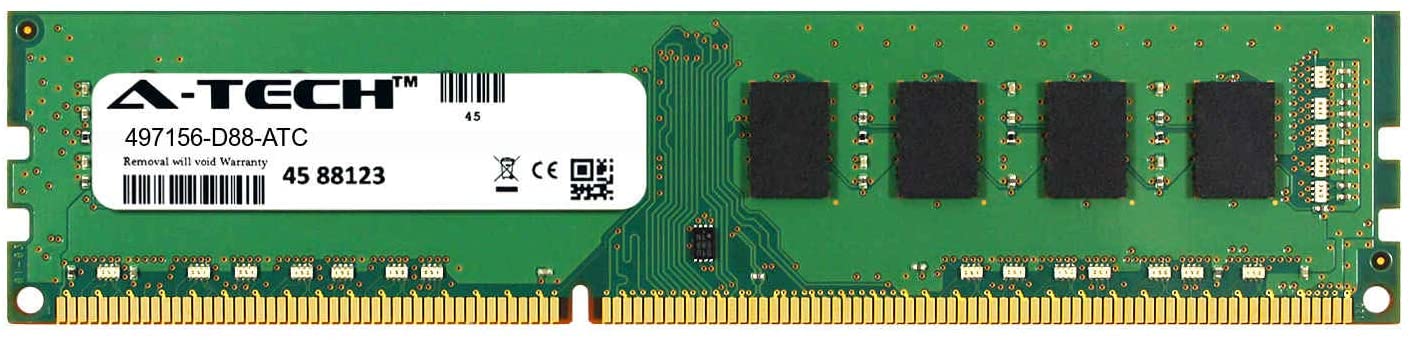 1 GB Ersatz für HP 497156-D88 – DDR3 1333 MHz PC3-10600 Non ECC DIMM 1,5 V – einzelner Desktop- und Workstation-Speicher-Ram-Stick