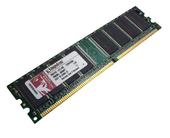 256 MB KINGSTON d3264d30a PC3200 DDR1 400 MHz NON-ECC 184-Pin-Desktop-RAM