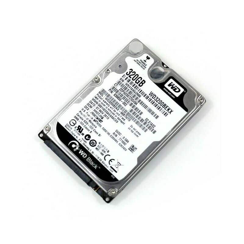 HARD DISK HDD WD 320GB SATA 2.5 LAPTOP NOTEBOOK WESTERN DIGITAL WD3200BEKX