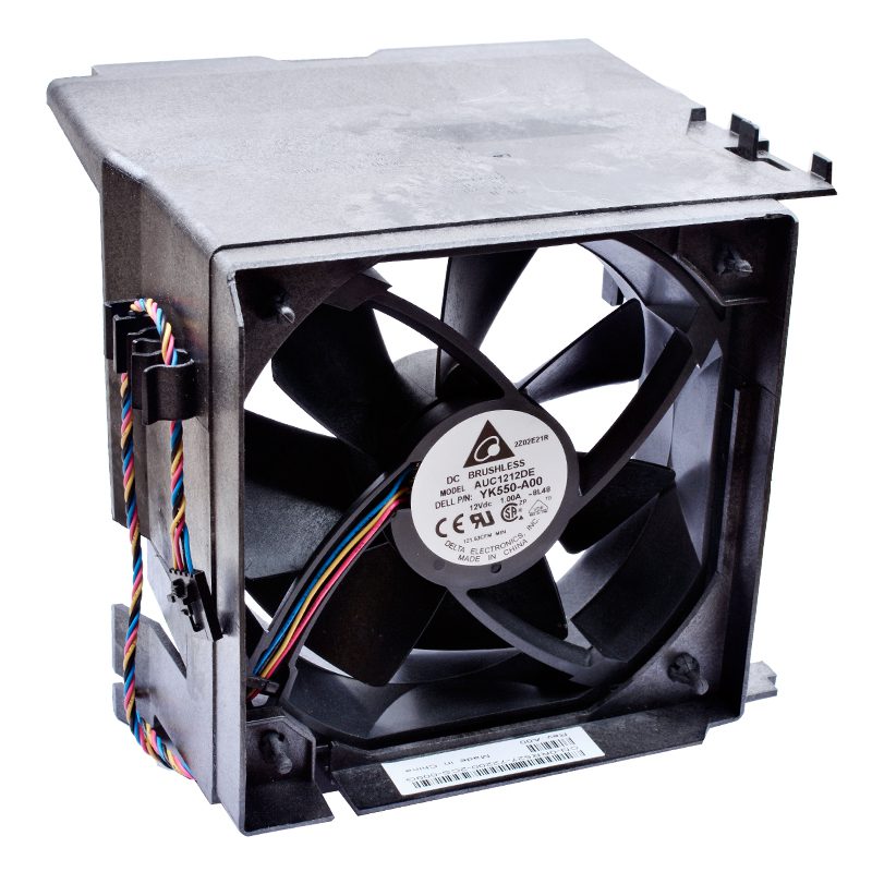Delta AUC1212DE YK550-A00 12V 1A 4wire 5pin cooling fan