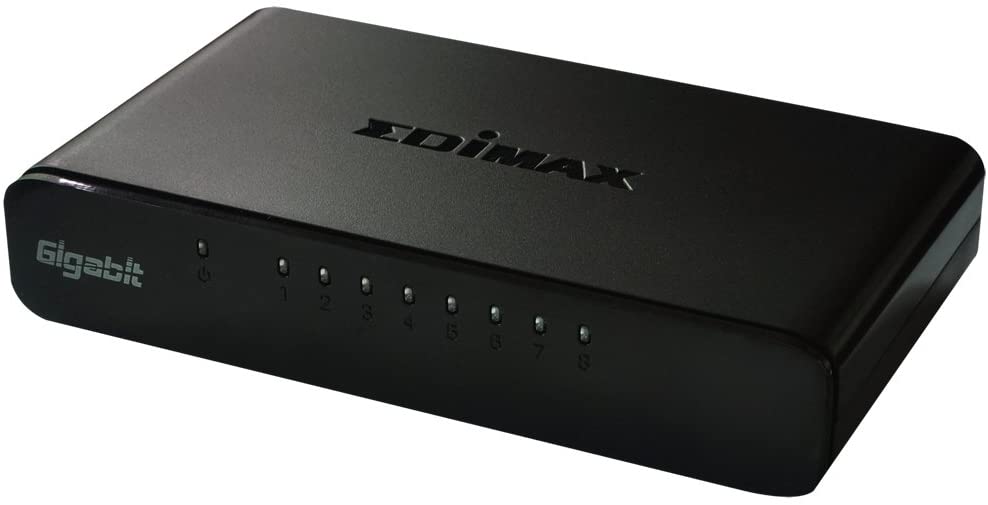 Edimax ES-5800G V3 network switch 8 Gigabit ports without power supply