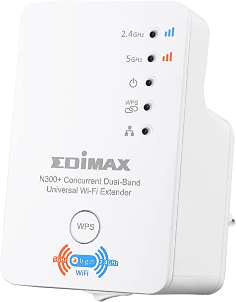 Edimax EW-7238RPD Smart N300 Wi-Fi Extenders 2.4Ghz 5Ghz