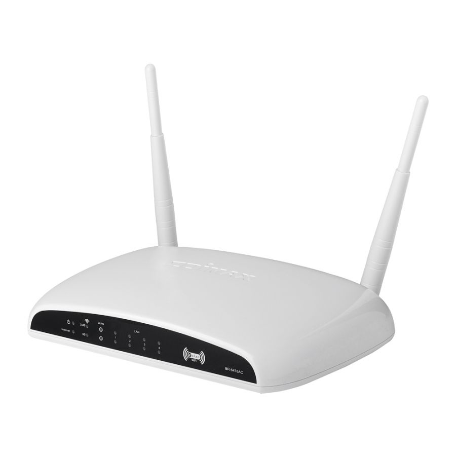 AC1200 Multi-Function Concurrent Dual-Band Wi-Fi Gigabit Router BR-6478AC No Power Supply
