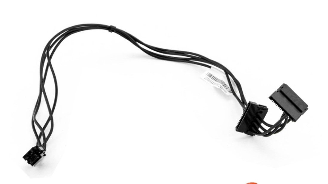 LENOVO OPTISCHES LAUFWERK-ODD-STROMKABEL FÜR LENOVO THINKSTATION P500 / P510 / P700 / P710 / P720 TOWER WORKSTATION – (2) ZWEI SATA-STROMVERSORGUNG AN (1) EINEN 4-PIN-ANSCHLUSS (03T8794)