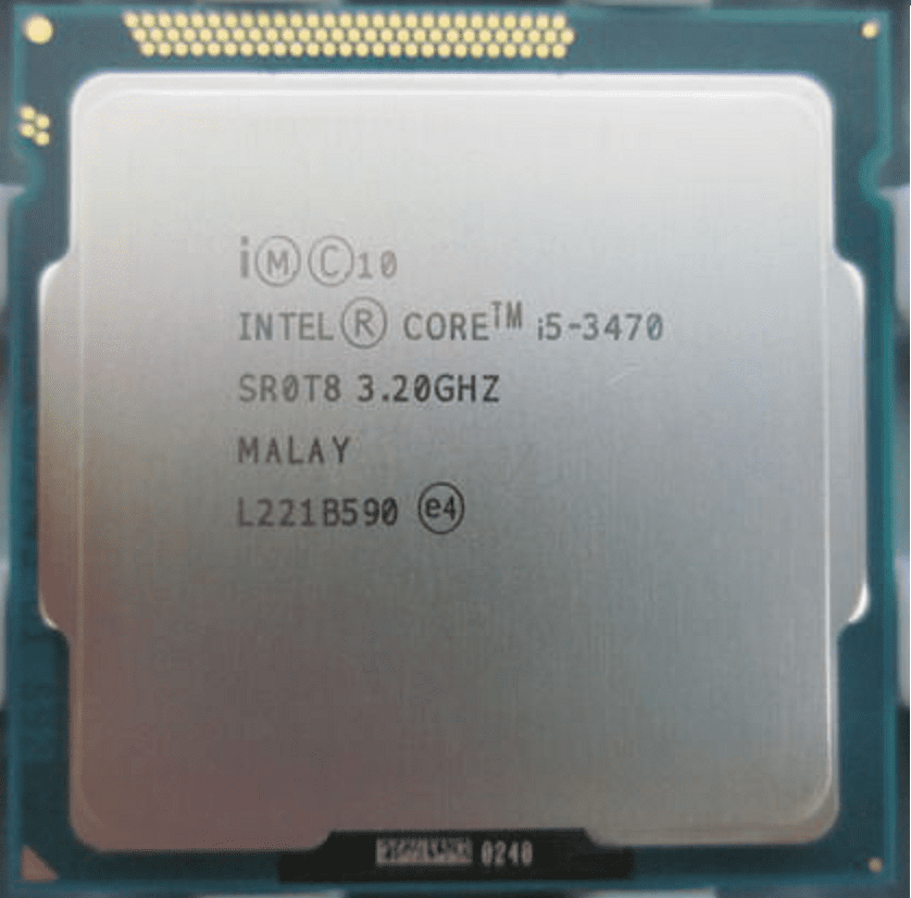 CPU PROCESSORE INTEL QUAD CORE i5-3470 (6M Cache, 3.20 UP 3.60 GHz) LGA 1155