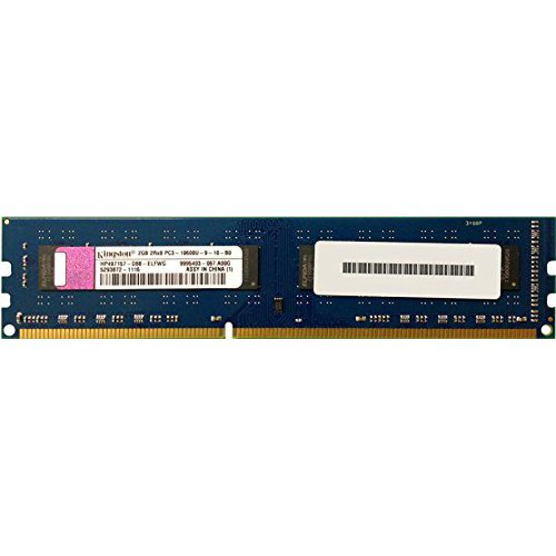 2 GB HP 497157-D01-ELFWG, PC3-10600 DDR3-1333, DDR3 SDRAM, 1333 MHz DIMM 240-polig