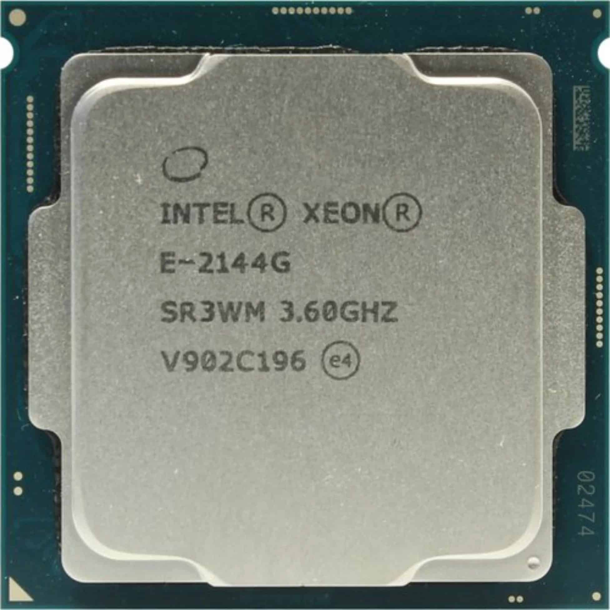 Intel Xeon E-2144g 3.60ghz Processor SR3WM