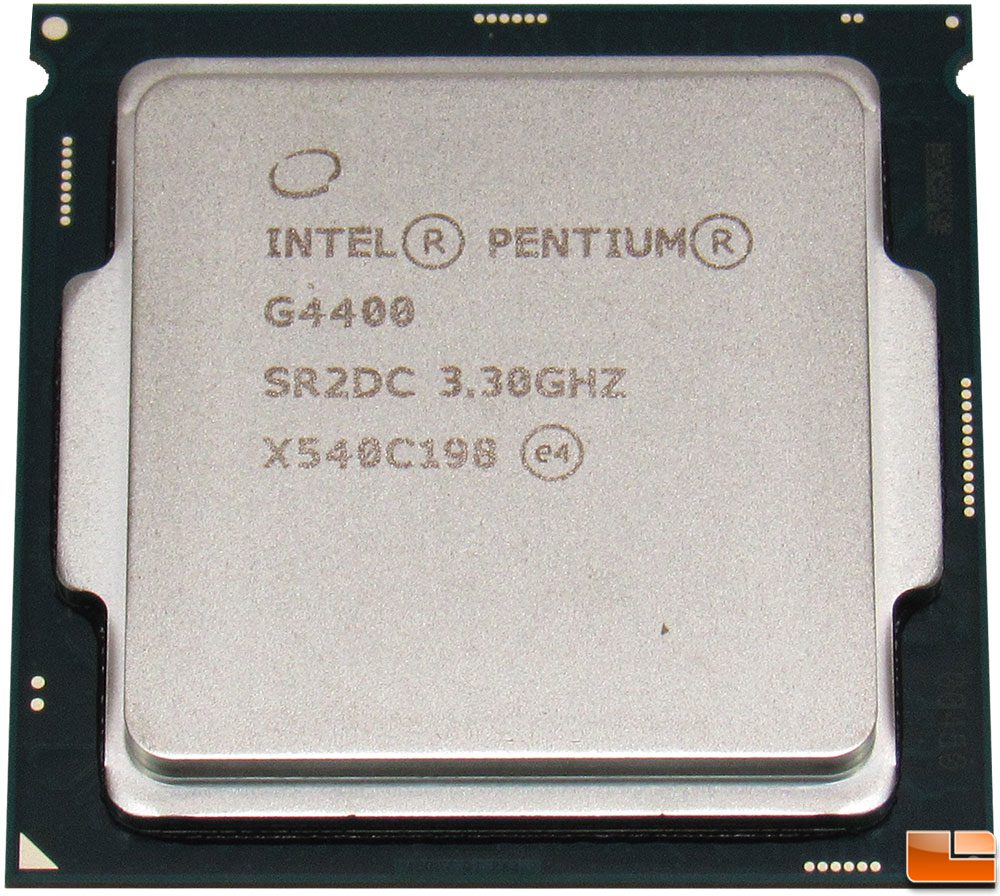 Intel Pentium Prozessor G4400 (3 MB Cache, 3,30 GHz)
