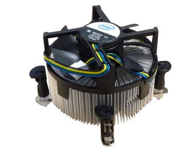 Intel D60188-001 LGA775 Socket T CPU Processore Dissipatore &amp; Fan 4-Pin/4