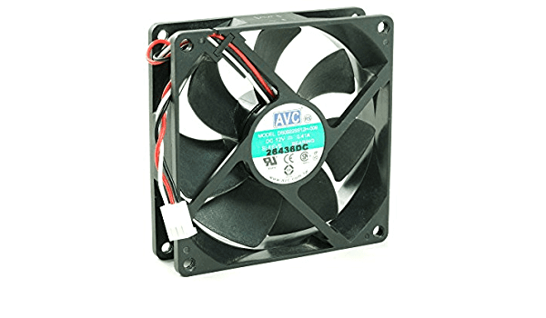 AVC 3 PIN CASE FAN 90mm x 25mm ds09225s12h-009