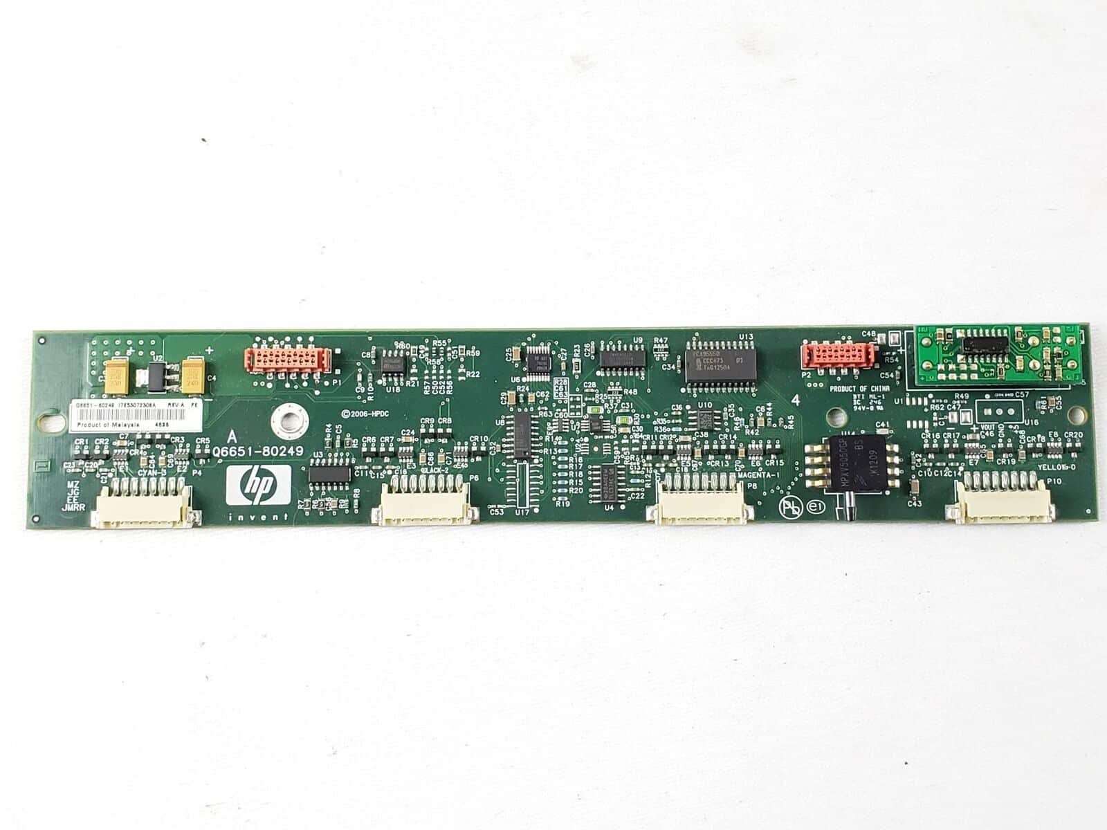 HP DesignJet Q6651-80249 Ink Tube Board