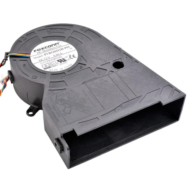 PVB120J12H-P01 12 centimetri DC 12 V 0.80A volume d'aria di Grandi Dimensioni turbina soffiante proiettore ventola di raffreddamento