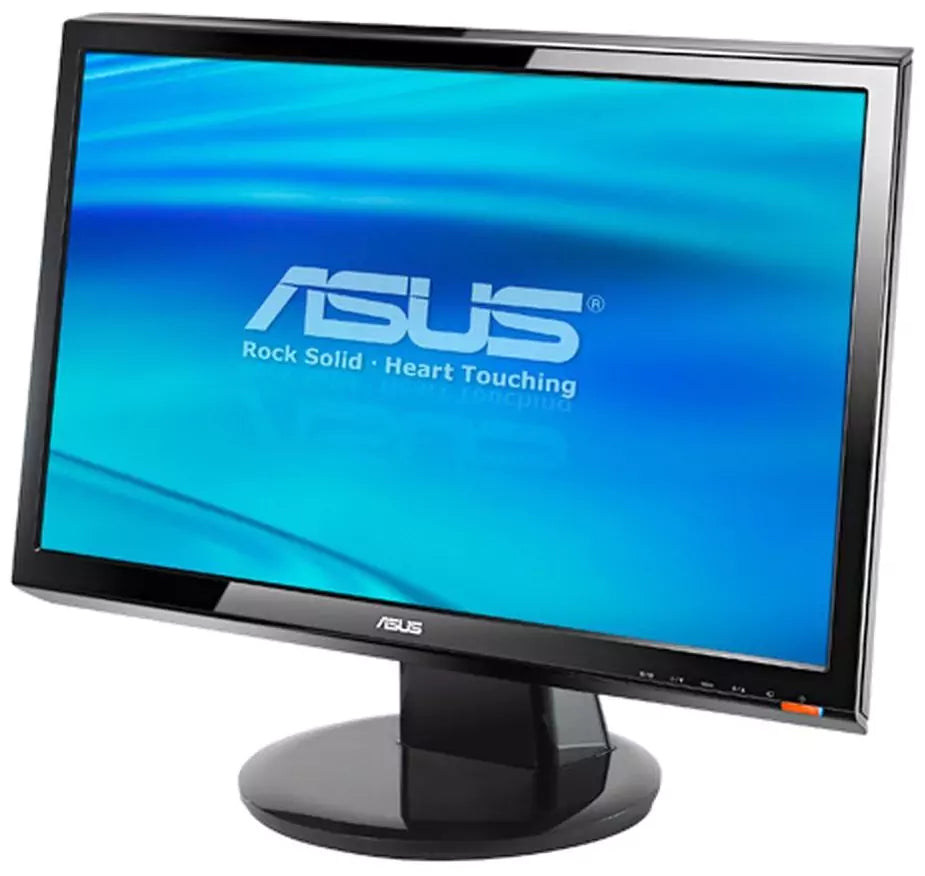 Asus VH222 Monitor 21,5 Zoll 1920 x 1080 FullHD Reaktionszeit 5 ms Kontrast 1000:1 Helligkeit 300 cd/m² VGA