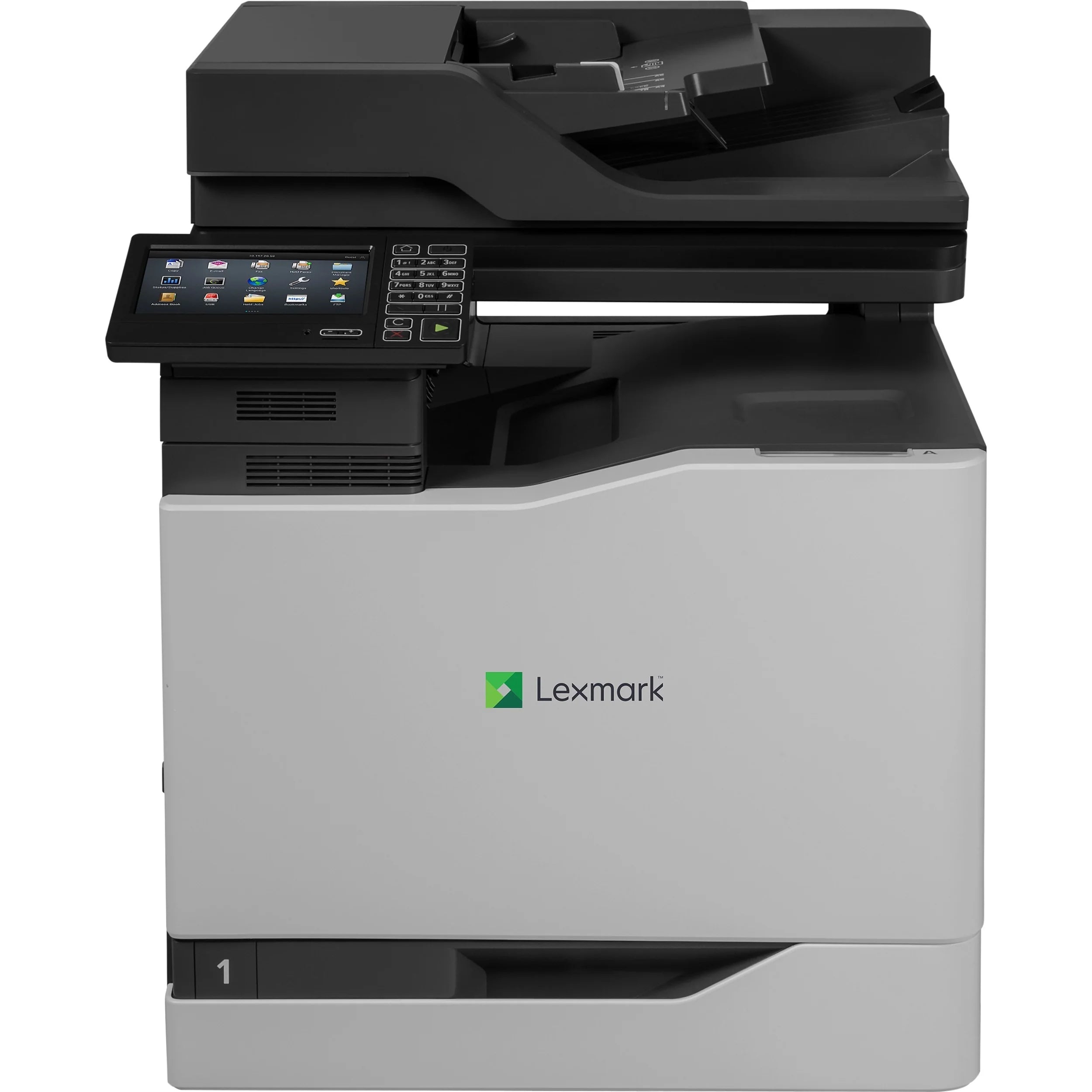Lexmark CX820 Ricondizionata Multifunzione Laser a colori A4 50ppm con display touchscreen, ideale per uffici su Messoanuovo.it